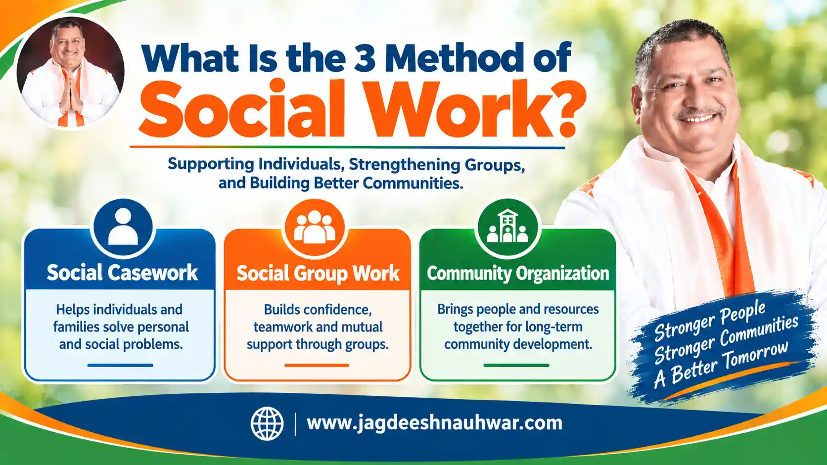 What Is the 3 Method of Social Work?